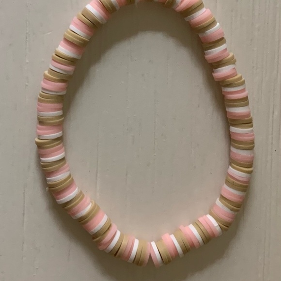 Peaches and cream three piece bracelet set - Picture 4 of 4